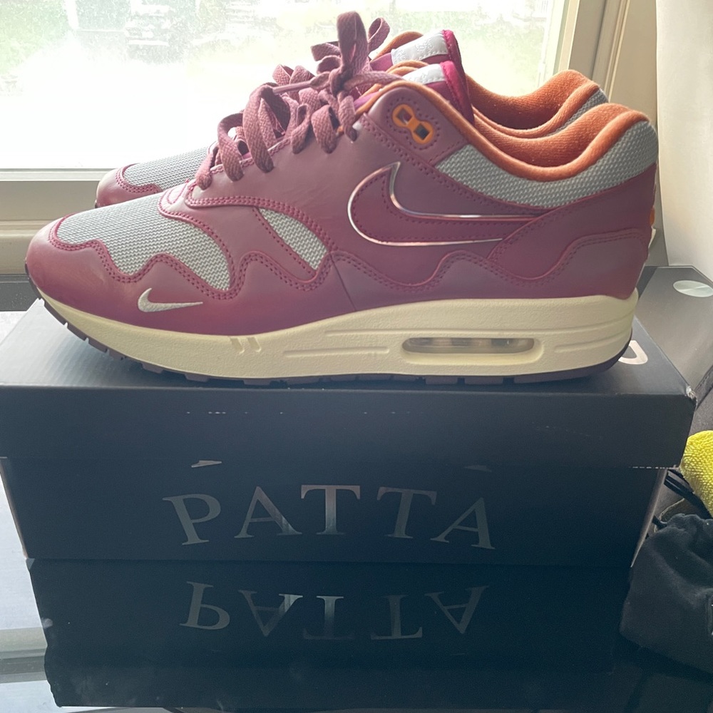 Nike Air Max One x Patta Maroon